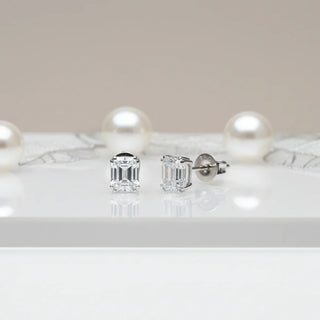 Timeless Emerald Stud Earrings
